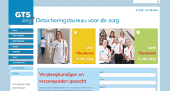Desktop Screenshot of gtszorg.nl